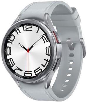 Samsung - Galaxy Watch 6 Classic Stainless Steel Smartwatch - 47mm - Bluetooth - Silver - SM-R960NZSAXAA - Very Good Condition (B Grade)