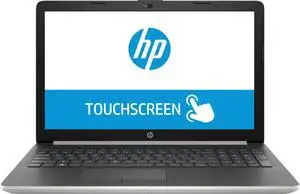 HP - Notebook - WXGA Touchscreen Laptop - Intel Core i3-8130U - 8GB RAM - 128GB SSD - Silver - 15-da0012dx - Very Good Condition (B Grade)