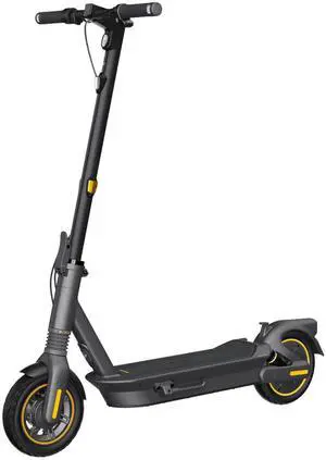 Segway Max G2 Foldable Electric Kick Scooter Foldable w/ 43 Mile Range & 22mph Top Speed - Black - (Grade A) - Excellent Condition