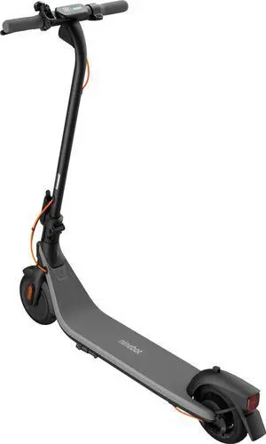 Segway - E2 Plus Electric Scooter w/ 15.5 mile Range & 15.5mph Top Speed - Black - (Grade B) - Very Good Condition