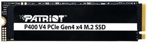 Patriot P400 V4 1TB Internal SSD - NVMe PCIe Gen 4x4 - M.2 2280 - Sequential Read: Up to 6,000MB/s and Sequential Write: Up to 5,000MB/s - PS5 Compatible - Solid State Drive - P400VP1TBM28H