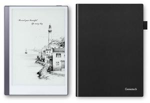 Geniatech Kloudnote Mini E-Ink ePaper Tablet 9.7" Silver + Mini Leather Case