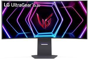 LG 39" Ultragear OLED Curved Gaming Monitor - WQHD 240Hz, 0.03ms, NVIDIA G-Sync Compatible, 800R Curvature, USB Type-C, DisplayHDR True Black 400