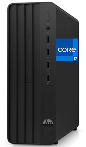 HP 290 G9 Desktop Pro Computer, Intel i7-12700K, 32GB RAM, 1TB NVMe SSD + 1TB HD, HDMI, VGA, Internal WiFi- BT, Windows 11 Pro, Black