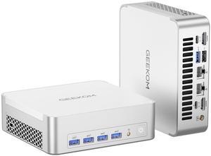 GEEKOM XT1 Mega AI Mini PC,14th Gen Intel Core Ultra U9-185H Processor (16C/22T,up to 5.1 GHz),32GB DDR5 2TB PCIe Gen4 SSD,Mini Desktop Computers Windows 11 Pro,WiFi 7/BT 5.4/Dual 2.5G LAN/USB4.0/8K