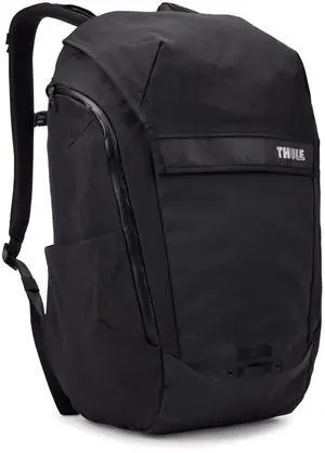 Thule Paramount Bike Commuter Backpack - 28L Capacity - Adjustable fit - 16" Padded Laptop Sleeve and 11" Tablet Pocket - Helmet Attachment - Accessible Side Phone Pocket - Taillight Loop