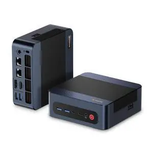 BOSGAME M4 Mini PC, Mini Desktop Computer with AMD Ryzen 7 8745HS, 32GB DDR5 1TB PCle SSD, 4K Triple Display, Oculink, USB4.0, Dual 2.5G LAN, Wi-Fi 6E, BT5.2, for Home, Office, Gaming & Design