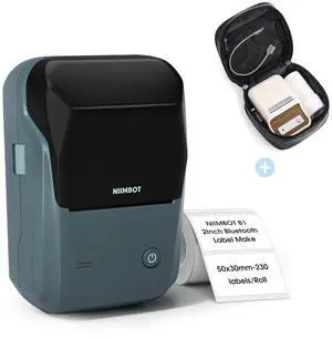 NIIMBOT B1 Label Maker and Carry Case Bundle