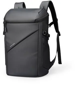 Anti-Theft Laptop Backpack with USB Charging Port Large Capacity Durable Travel Backpack for Men & Women 28L (Black)