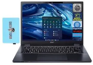 acer Ultra Thin & Light Professional Laptop 14.0" WUXGA Display (AMD Ryzen 5 PRO 6650U (Beat i7-1250U) 16GB DDR5, 512GB SSD, Backlit KB, Fingerprint, Wi-Fi 6E, Win11P) w/DKZ USB Port Expander