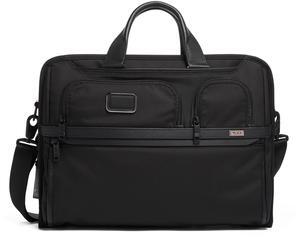 TUMI - Compact Large Screen Laptop Brief Bag - Professional Briefcase - Fits Up to 17" Laptops & Tablets - Black