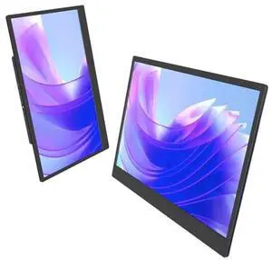 Gechic M153U 15.6" Portable Monitor 4K 3840x2160,USB-C & HDMI,External Display for Laptops,Gaming,Travel,1.5W Dual-Channel for Photographers, Graphic Designers, Game Players