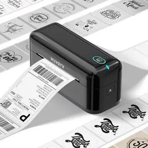 MUNBYN Bluetooth Thermal Label Printer RealWriter RW402B, 4x6 Shipping Label Printer for Small Business, Compatible with Android, iPhone and Windows, Mac, Chromebook, Ebay, USPS, FedEx, Shopify