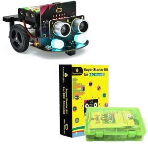 KEYESTUDIO Micro:bit V2 Robot with Microbit Super Starter Kit
