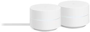 Google WiFi - AC1200 - Mesh WiFi System - WiFi Router - 3000 Sq Ft Coverage - 2 Pack