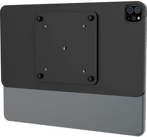 CharJenPro MagFlott Magnetic VESA Mount 12.9 for iPad Pro 12.9" [not for iPad Pro 13" M4], iPad Air 13" M3/M2, Tripod Head Compatible, Attach for iPhone w/MagSafe. Arm Mount not Included.