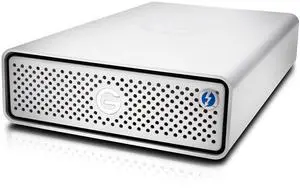 G-Technology 18TB G-DRIVE with Thunderbolt 3 and USB-C Desktop External Hard Drive, Silver - 0G10804-1
