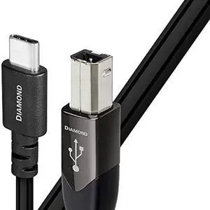 AudioQuest Diamond USB-C to USB-B Cable (0.75 meters)