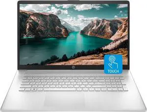 HP 17 Laptop, 17.3" HD+ Touchscreen Display, 12th Gen Intel Core i7-1255U, 64GB RAM, 2TB SSD, Webcam, HDMI, SuperSpeed USB Ports, Wi-Fi 6, Windows 11 Home, Silver HP 17 Laptop, 17.3" HD+ Touchscreen Display, 12th Gen Intel Core i7-1255U, 64GB RAM, 2TB SSD, Webcam, HDMI, SuperSpeed USB Ports, Wi-Fi 6, Windows 11 Home, Silver
