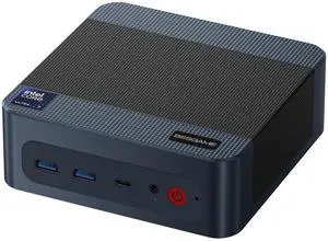 BOSGAME Ai Mini PC M3, Intel Core Ultra 7 155H (16C/22T) Mini Computers Dual Channel 32GB DDR5 1TB m.2 NVMe SSD, Thunderbolt 4 Mini Desktop PC, Wi-Fi 6, Bluetooth 5.2