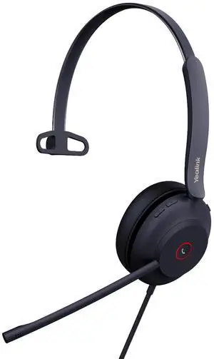 Yealink UH37 Professional USB Headset with Microphone for PC Laptop Noise Cancelling & Volume Control VoIP Skype Online Conference(USB-A)