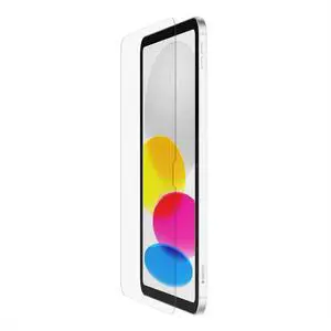 Belkin ScreenForce TemperedGlass Screen Protector for iPad 10th Generation with Apple Pencil Compatibility, Edge-to-Edge Fit, & Included Easy Align Tray for Flawless, Bubble-Free Application
