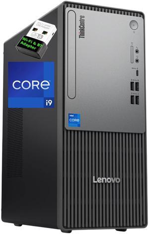 Lenovo ThinkCentre Neo 50T Tower Computer - Intel Core i9-12900K, 32GB Ram, 1TB NVMe SSD, HDMI, VGA, USB Type-C, Card Reader, Wi-FI/BT Adapter, Gen 5 Desktop, Windows 11 Pro