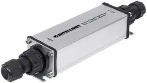 Intellinet Outdoor Gigabit PoE+ Extender Repeater - POE IP65 Rating - 25W Power Budget via Cat5e Cat6 RJ45 Ethernet Network Cables, Daisy-Chain - 3 Yr Mfg Warranty - 561211