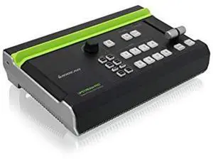 IOGEAR Upstream Pro Video Production Switch (TAA) 1080p @30/4K Portable/Mobile Video Production Switch 3xHDMI Inputs Stream Ready No PC Required Streaming Video Capture, Audio Mixer iPad app Enabled