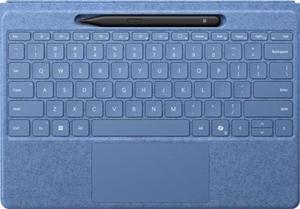 Microsoft Surface Pro Flex Keyboard with Slim Pen Bundle, 2-in-1 Alcantara keyboard for Surface Pro Copilot+ (11th Edition), Pro 9 and 8, Windows 11 Copilot+ PC, Sapphire