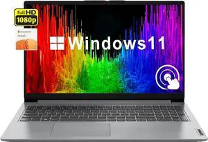 Lenovo IdeaPad Business Laptop - 15.6" FHD Touchscreen - AMD Ryzen 7 5700U - 16GB RAM - 1TB PCIe SSD - Webcam, Fingerprint - Type-C - Wi-Fi 6 - Windows 11- W/65W PD Fast Charger