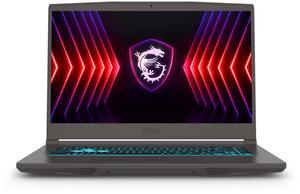 MSI Thin A15 15.6" 144Hz FHD Gaming Laptop: Ryzen 7-7735HS, NVIDIA Geforce RTX 4050, 16GB DDR5, 512GB NVMe SSD, Cooler Boost 5, Win 11: Black B7VE-214US