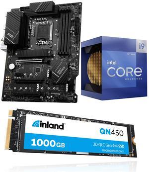INLAND 3 in 1 Bundle: Intel 12900K Desktop CPU+MSI Pro Z790-P WiFi DDR4 Motherboard+INLAND QN450 1TB NVMe SSD
