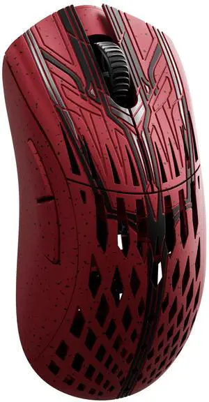 Pwnage Stormbreaker Max CF Wireless Magnesium Gaming Mouse 8kHz - 46 grams ultralight Esports Pro Gamer Flawless Professional 3950 XERO Optical Sensor 36,000 DPI - 8000Hz -120hr - Large Ergo - Carnage