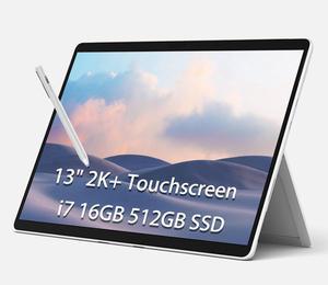 Microsoft Surface Pro 8 2 in 1 Tablet Laptop for Business (13" 2K+ Touchscreen, Intel Core i7-1185G7, 16GB RAM, 512GB SSD, Stylus), 10MP Rear Camera, 16-Hr Long Battery Life, Thunderbolt 4, Win 11 Pro