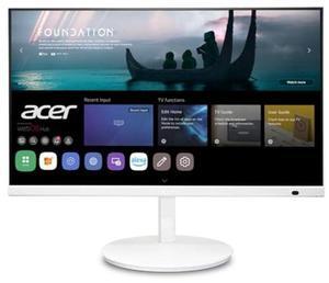 Acer CS272 27" IPS Full HD Smart Monitor | WebOS | Streaming TV | Bluetooth | Wireless Projection | iOT Device for Smart Home | Height Adjustable, Swivel, Tilt & Pivot | 3Wx2 Speakers | sRGB 99%