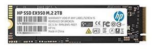 HP EX950 M.2 2TB PCIe 3.1 x4 NVMe 3D TLC NAND Internal Solid State Drive (SSD) 5MS24AA#ABC