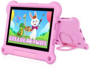 ADREAMER Kids Tablet 10 inch Android 13 Toddler Tablet Octa Core 64GB+128GB, Cellular+WiFi+GPS, with Parental Control, Pre-intalled iWaWa, EVA Case, 10-hr Battery, HD Display.