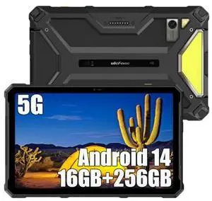 Ulefone Armor PAD 4 Ultra Rugged 5G Tablet PC,10.36" FHD+ 2K Display,11800mAh Industrial Tablet PC,50MP+32MP,IP68 Andriod 14 Tablets,16GB+256GB(2TB Expandable),Versatile LED Light/OTG/GPS/NFC