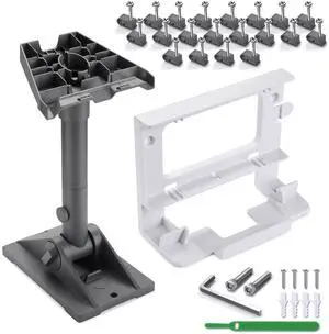 Yescom Starlink Mount Gen3 Pivot Mounting Kit with Router Wall Mount 2in1 Power Supply