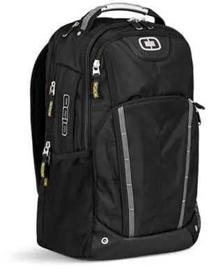 Callaway Axle 17" Laptop Backpack, Black, 19.25" H x 13" W x 9.25" D