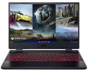 Acer Nitro 5 Gaming Laptop, 15.6"" FHD (1920 x 1080), Intel 12th Gen Core i5 12450H, Octa-cores, NVIDIA GeForce RTX3050 Ti, 16GB DDR4, 512GB PCIe SSD, Black, Windows 11, TWE Mouse Pad, Silver