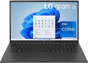 LG gram 15Z95P Laptop 15.6" Ultra-Lightweight, IPS, FHD (1920 x 1080), Intel CORE i7, 16GB RAM, 512GB SSD, Windows 11 Home, 80Wh Battery, Alexa Built-in, 2X USB-C, HDMI, USB-A - Black