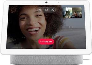 Google Nest Hub Max 10" Smart Display with Google Assistant - Chalk