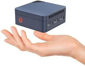 MOREFINE N150 Mini PC, 13TH Twin Lake N150 (Upgraded N100), 12GB 4800MHz LPDDR5 512GB NVMe M.2 SSD, Mini Computer Support 4K Triple Disply, Micro PC with USB3.2/RJ45/WiFi/BT/Home/Office
