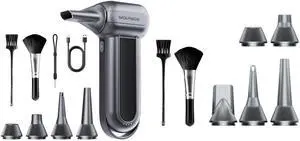 WOLFBOX MF100 Electric Air Duster& Replaceable Nozzle for MF100 Electric Air Duster