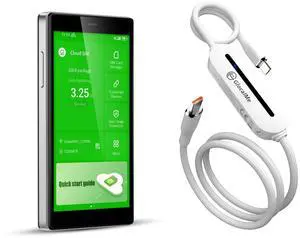 GlocalMe UniCord Charging Cable with 4G WiFi Mobile Hotspot and 8GB Datas + G4 Pro 4G LTE Mobile Hotspot Device with 5" Touch Screen