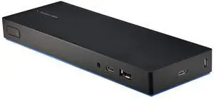 HP USB-C (3FF69AA) Dock G4 Docking Station - GigE 90 Watt GB for Laptops, Business Monitors & Workstations - Black