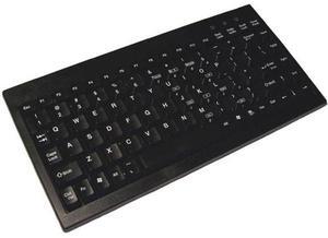 Adesso ACK-595UB - Mini USB Keyboard with Embedded Numeric Keypad,Black