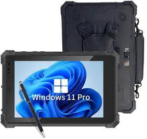 CENAVA W10Y Rugged Tablet,10.1 Inch Windows 11 Pro Industrial Tablet,8GB+128GB,Intel Core(TM) i5-10210Y,IP68 Waterproof,700nit Sunlight Readable,4G LTE GPS WiFi Heavy Duty Outdoor Work PC